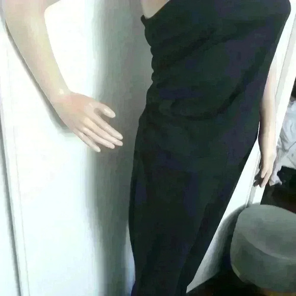 NWNT garage sexy party/cocktail office wedding jumpsuit with side slit size 9/10 - Picture 3 of 8